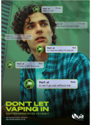 Vape Free Youth Campaign Brief - "Don't Let It In" 5